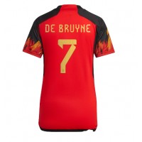 Belgija Kevin De Bruyne #7 Domaci Dres za Ženska SP 2022 Kratak Rukav
